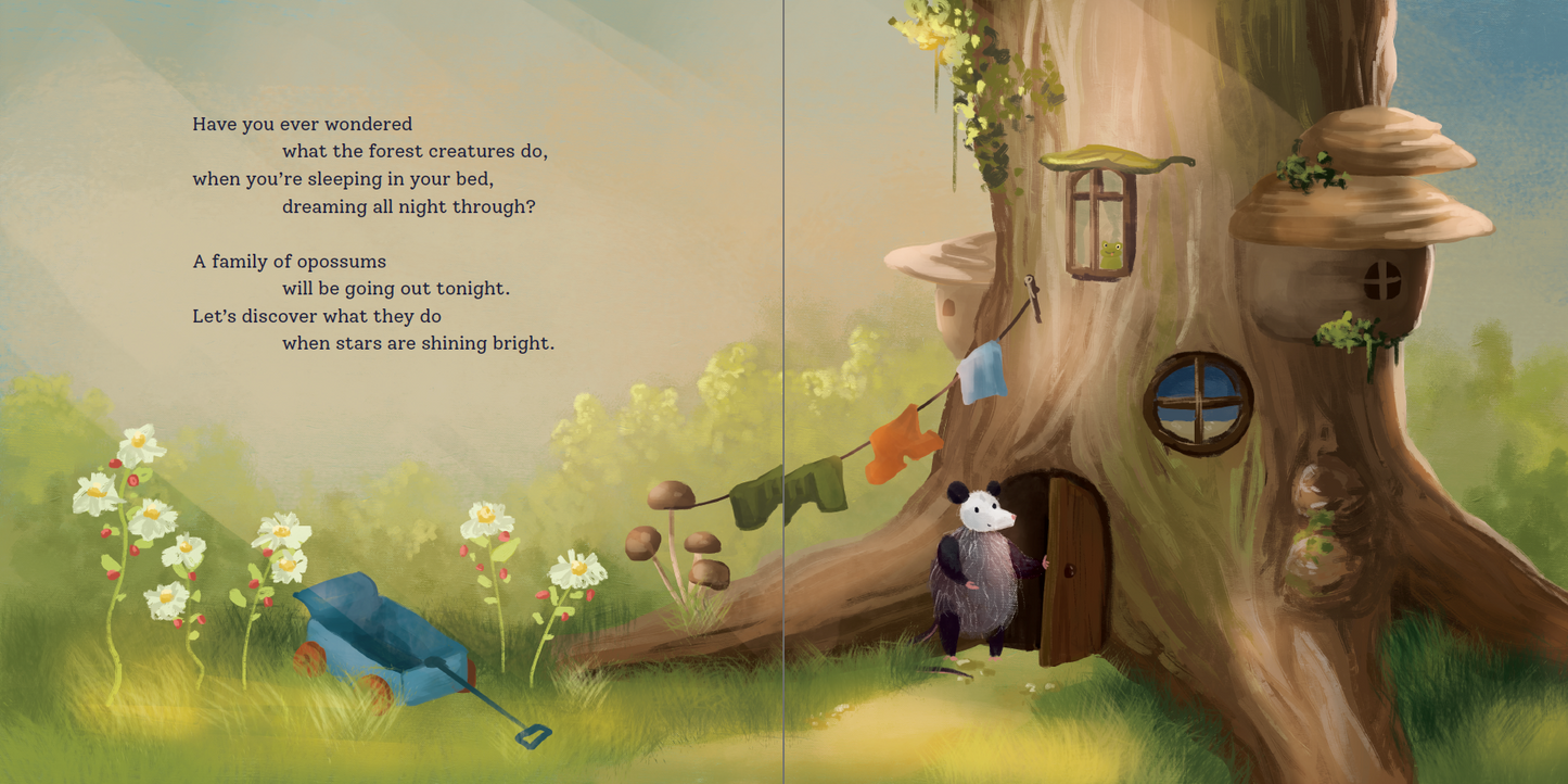 Opossum Disco: A Night Out With Alphabet Action Verbs