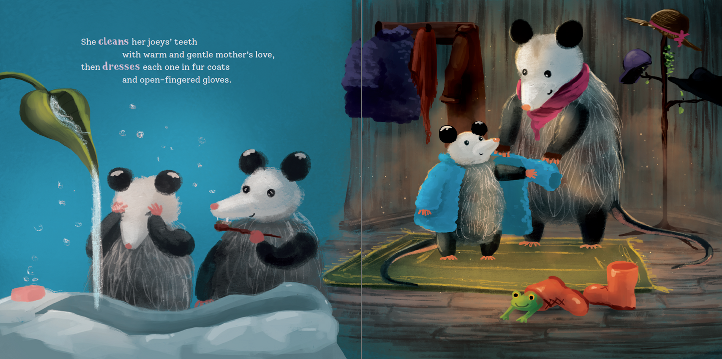 Opossum Disco: A Night Out With Alphabet Action Verbs