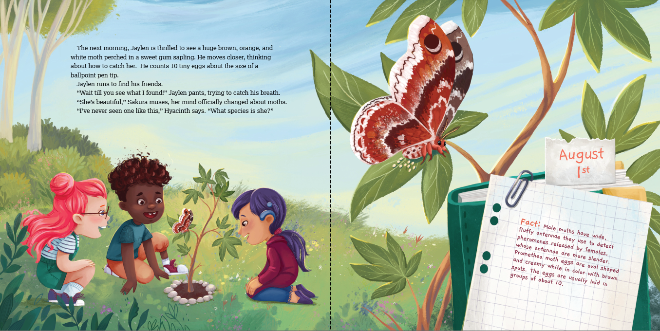 Moth Metamorphosis: A Bug Club Story