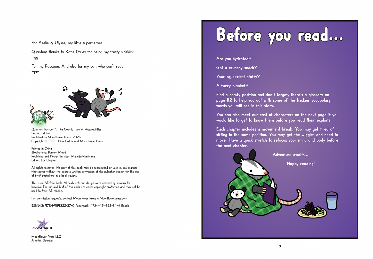 Quantum Possum: The Cosmic Taco of Possumbilities E-BOOK