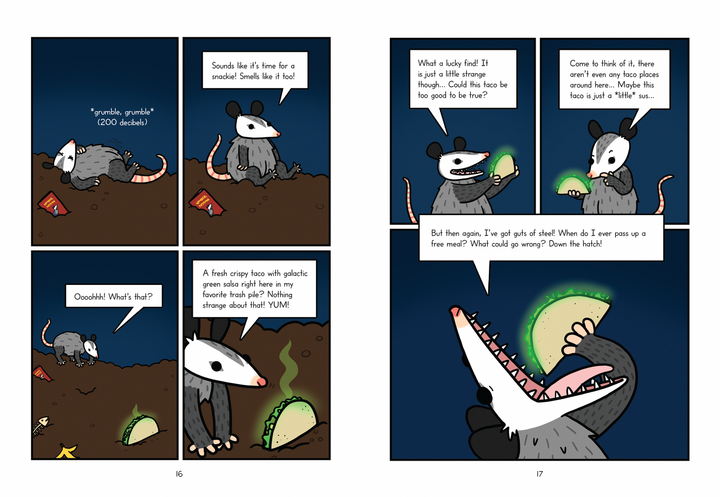 Quantum Possum: The Cosmic Taco of Possumbilities E-BOOK